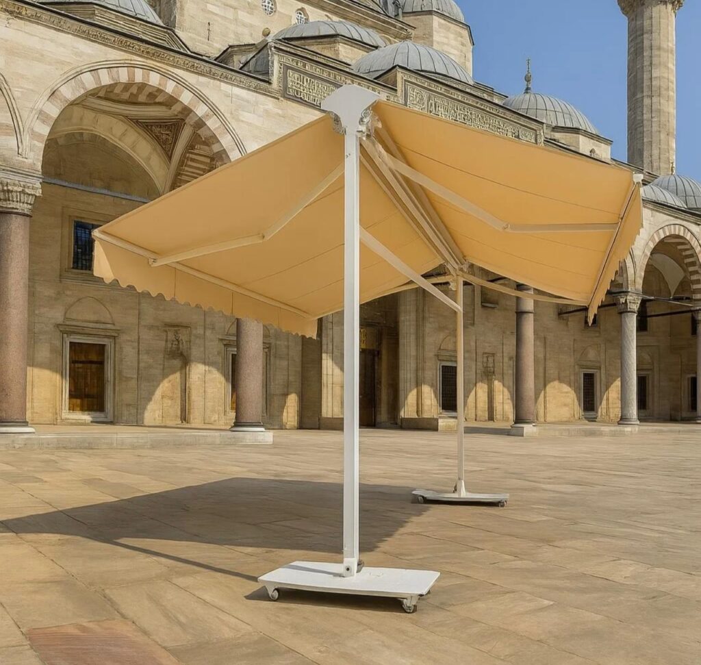 Çift Yöne Açılır Tente