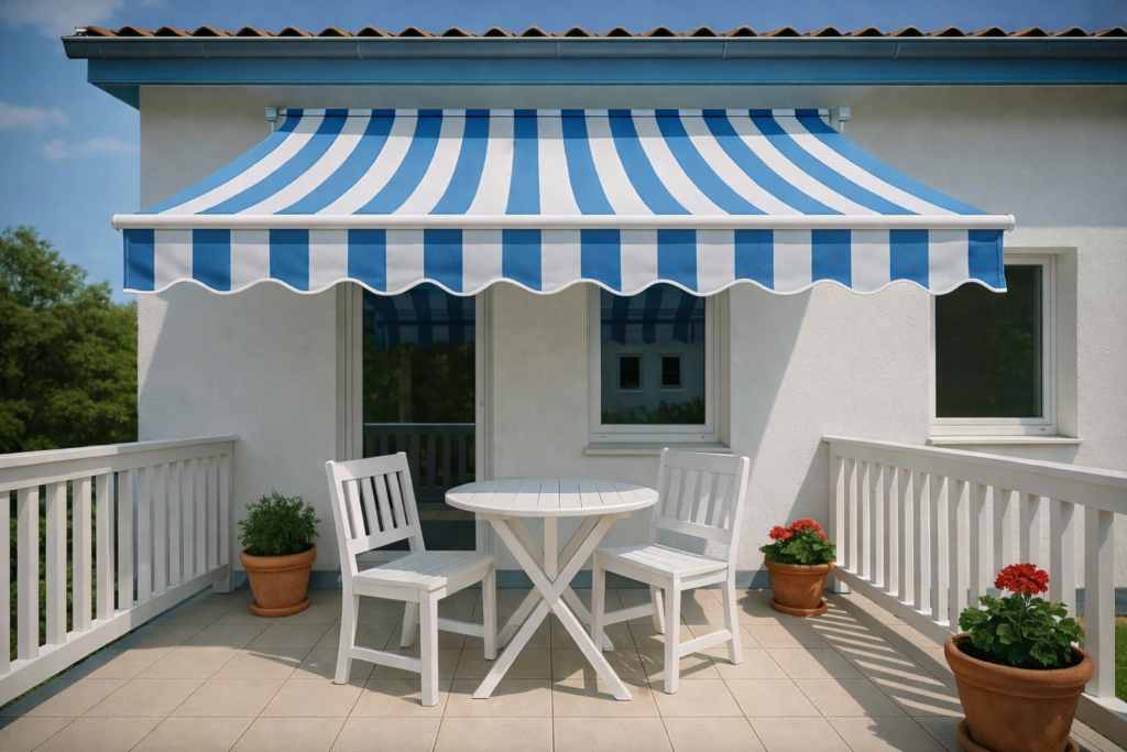 mafsallı manuel tente